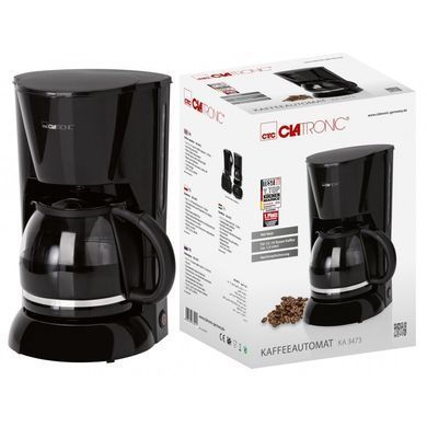 Кофемашина черная Clatronic KA 3473