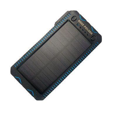 Powerbank на солнечной батарее с лампой накаливания и светодиодным фонариком, 10000 мАч Bass Polska 5956