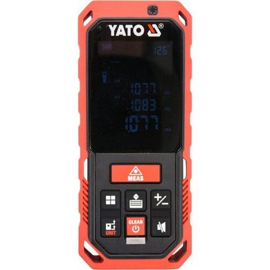 Дальномер лазерный Yato 0.2-40 м 10 режимов