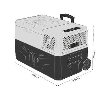 Холодильник Yolco BX30 Grey