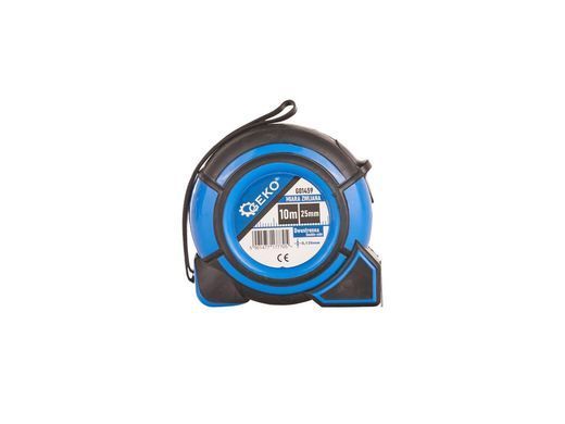 Рулетка двостороння 10х25 мм Geko G01459