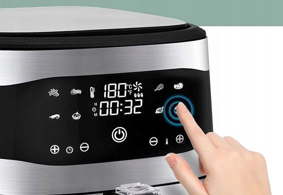 Фритюрниця безмасляна 8 л 1800 Вт HEINRICH'S HFR 8205