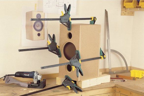 Струбцина для затиску та розпору Wolfcraft EHZ PRO 100