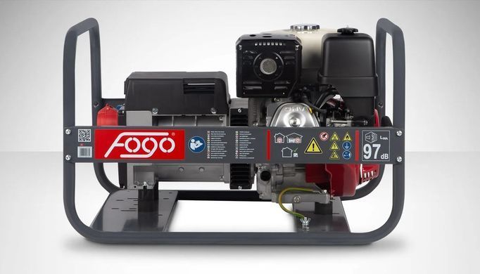 Генератор бензиновий 7,7 кВт Fogo FH8000R 6,1 л 15,2 A AVR