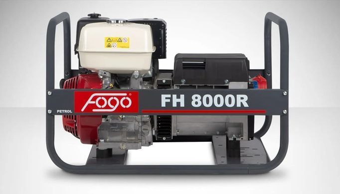 Генератор бензиновий 7,7 кВт Fogo FH8000R 6,1 л 15,2 A AVR