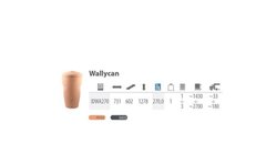 Бак для дождевой воды WALLYCAN антрацит
