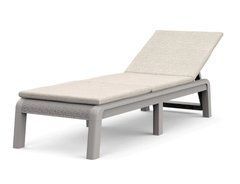 Садовый шезлонг складной ATLAS с подушкой бежевый Soft Keter