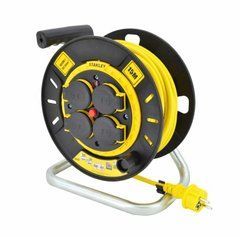Stanley Подовжувач барабанний 15м 3x1,5мм 16A IP20