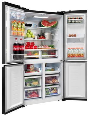 Холодильник с диспенсером для воды Concept LA3891ds TITANIA