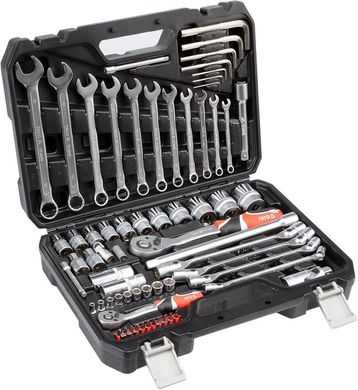 Набор инструментов с ключами для ремонта авто Yato YT-38781