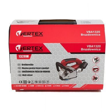 Vertex Штроборез 1320W /125mm /Чемодан