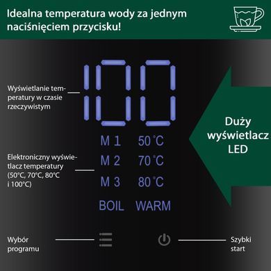Электрический чайник 1,7 л ProfiCook PC-WKS 1243 A