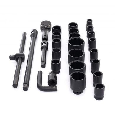 Комплект насадок ударних 3/4" 26 шт Kraft&Dele KD11759
