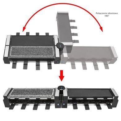 Электрический гриль Раклетт Clatronic RG 3678
