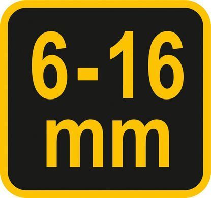 VOREL КЛЮЧ ДЛЯ ГНУЧКИ АРМАТУРИ 6-16мм