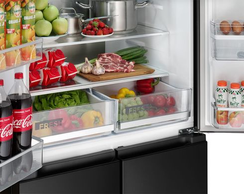 Холодильник з диспенсером води Concept LA3891ds TITANIA