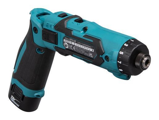 MAKITA ВИКРУТКА 7,2V DF012DSE 5,6Nm 2x1,5Ah