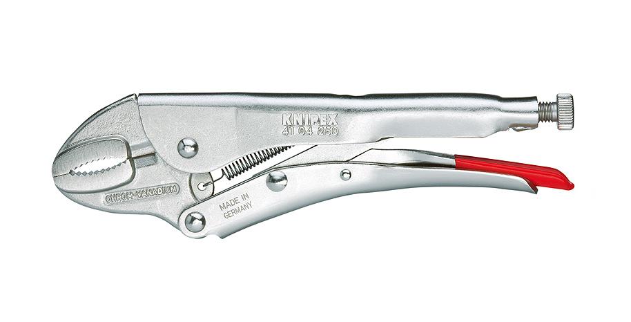 Тиски слесарные KNIPEX Morsa 4104180, 180 мм для круглых и профильных деталей