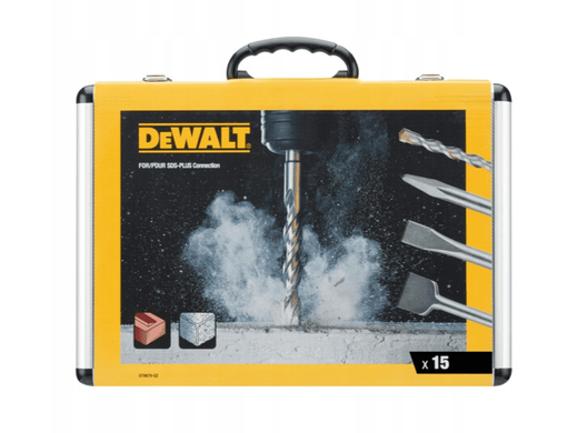 Набір свердел і зубил SDS Plus DeWALT 15 предметів&nbsp;DT9679-QZ