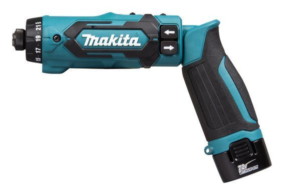 MAKITA ВИКРУТКА 7,2V DF012DSE 5,6Nm 2x1,5Ah