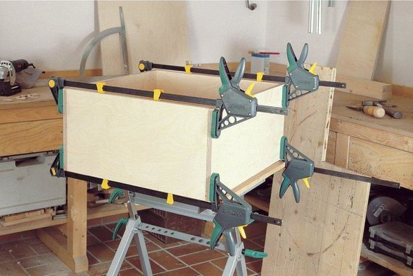 Струбцина для зажима и распора Wolfcraft EHZ PRO 100 100-700 мм