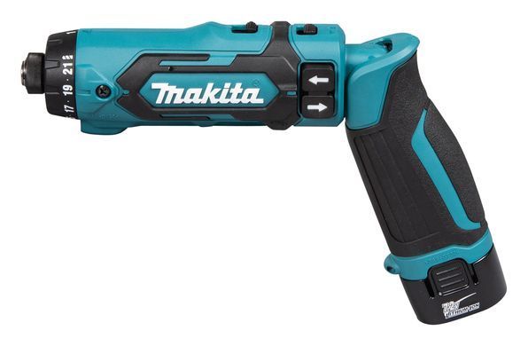 MAKITA ВИКРУТКА 7,2V DF012DSE 5,6Nm 2x1,5Ah