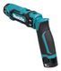 MAKITA ВИКРУТКА 7,2V DF012DSE 5,6Nm 2x1,5Ah