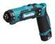 MAKITA ВИКРУТКА 7,2V DF012DSE 5,6Nm 2x1,5Ah