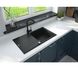Кухонна мийка Deante EVORA ZQJ 2113 граніт - вбудовується в стільницю, сушарка