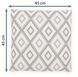 Подушка для террасы Veranda Blue 45&times;45 см MoodMe