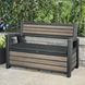 Лавка-ящик для саду 227 л Ashwood Deco Garden Keter