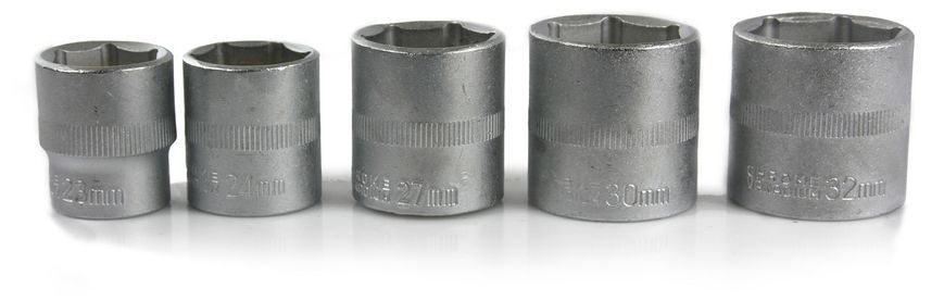 Набір торцевих ключів 21 шт 3/4" 19-50 мм шестигранні Mar-Pol M58252