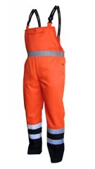 BETA Рабочие штаны, полукомбинезон со светоотражателями (оранжевые) VWTC08O – размер M