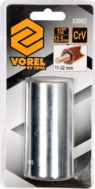Головка торцевая универсальная VOREL 1/2" М11-32 х 85 мм