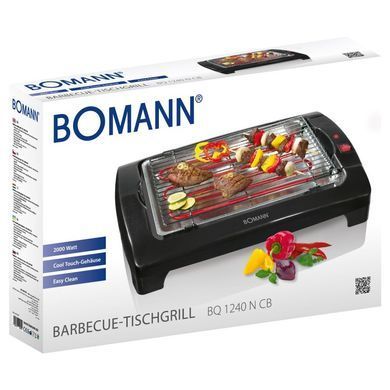 Настільний електричний гриль Bomann BQ 1240 N CB