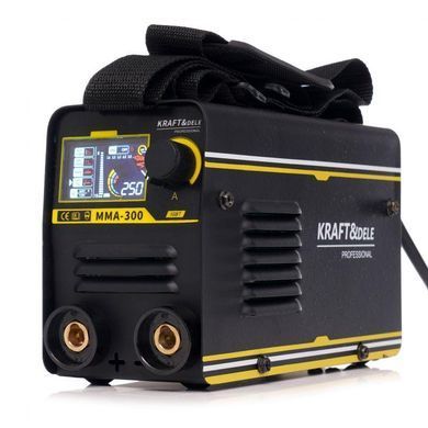 Інверторний зварювальний апарат MMA IGBT LCD 300 A Kraft&Dele KD1868