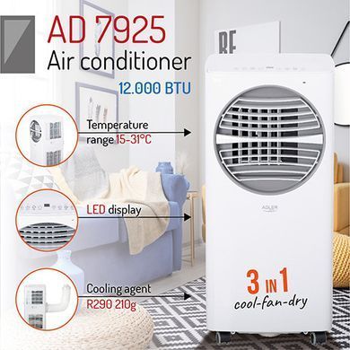 Кондиционер Adler AD 7925 12000 БТЕ