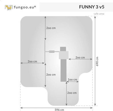 Детская игровая площадка Fungoo Funny 3