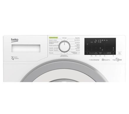 Прально-сушильна машина Beko HTV7736SHT HygieneShield - тонка 45 см - 7 кг/4 кг