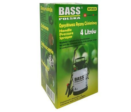 Обприскувач плечовий 4л Bass Polska 8634