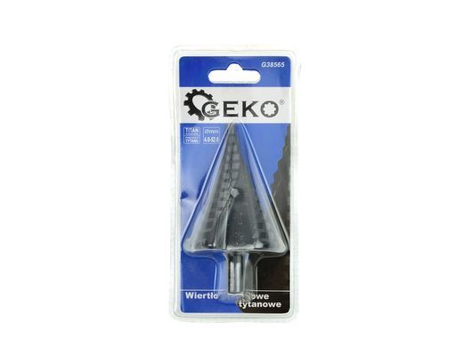 Ступеневе свердло 4-52 мм Geko G38565