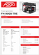 Генератор бензиновий 7,7 кВт&nbsp;Fogo FH8000TRE 45 л 15,2 A з AVR ручний + електро