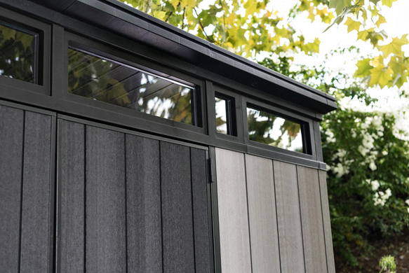 Садовий будиночок пластиковий ARTISAN 9x7 brownish grey/anthracite - KETER