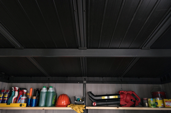 Садовий будиночок пластиковий ARTISAN 9x7 brownish grey/anthracite - KETER