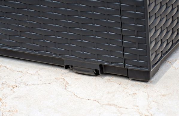 Балконний ящик Keter Capri Rattan Box 305 л графіт