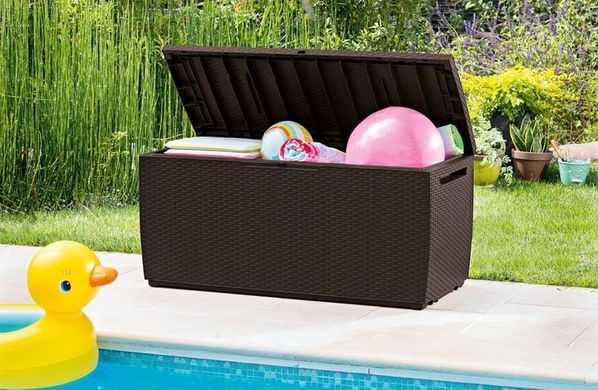 Балконний ящик Keter Capri Rattan Box 305 л графіт