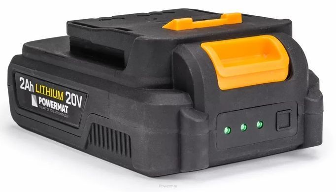 Акумуляторний ударний гайковерт Powermat PM-AKU-20V-2AT