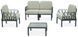 Меблі із пластику для вулиці Novussi Garda Sofa Set 2