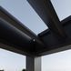Пергола из металла 3x3 Gutroof Elegance Wall Антрацит 005866