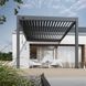 Пергола из металла 3x3 Gutroof Elegance Wall Антрацит 005866